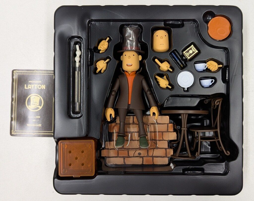 海洋堂 リボルテックヤマグチ レイトン教授 086 - メルカリ