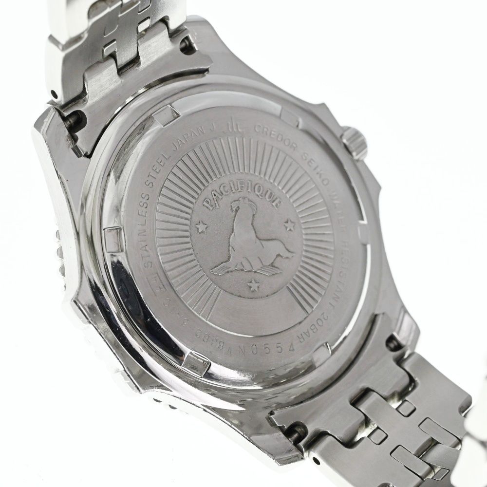 セイコー SEIKO GCAX993/8J82-6A10 クレドール パシフィーク デイト
