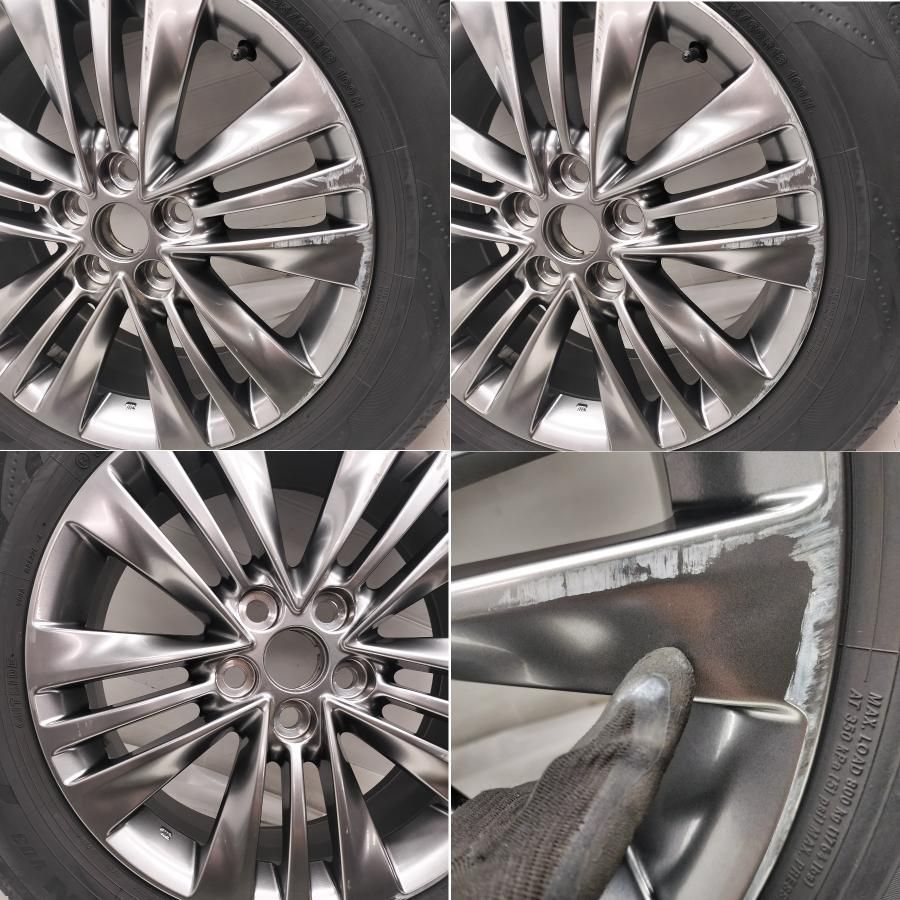 ◆配送先指定あり◆ ノーマル X ホイール 1本 225|60R18 ヨコハマタイヤ 18x7J トヨタ アルファード 40系 純正 5H -120 ～本州 四国は送料無料～