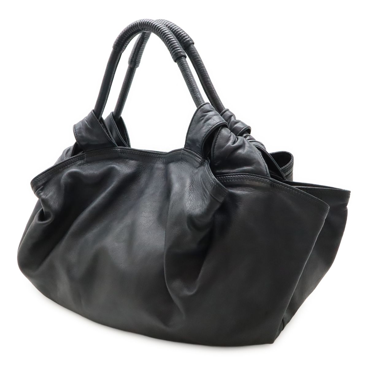 LOEWE ロエベ アナグラム ナッパアイレ ハンドバッグ レザー