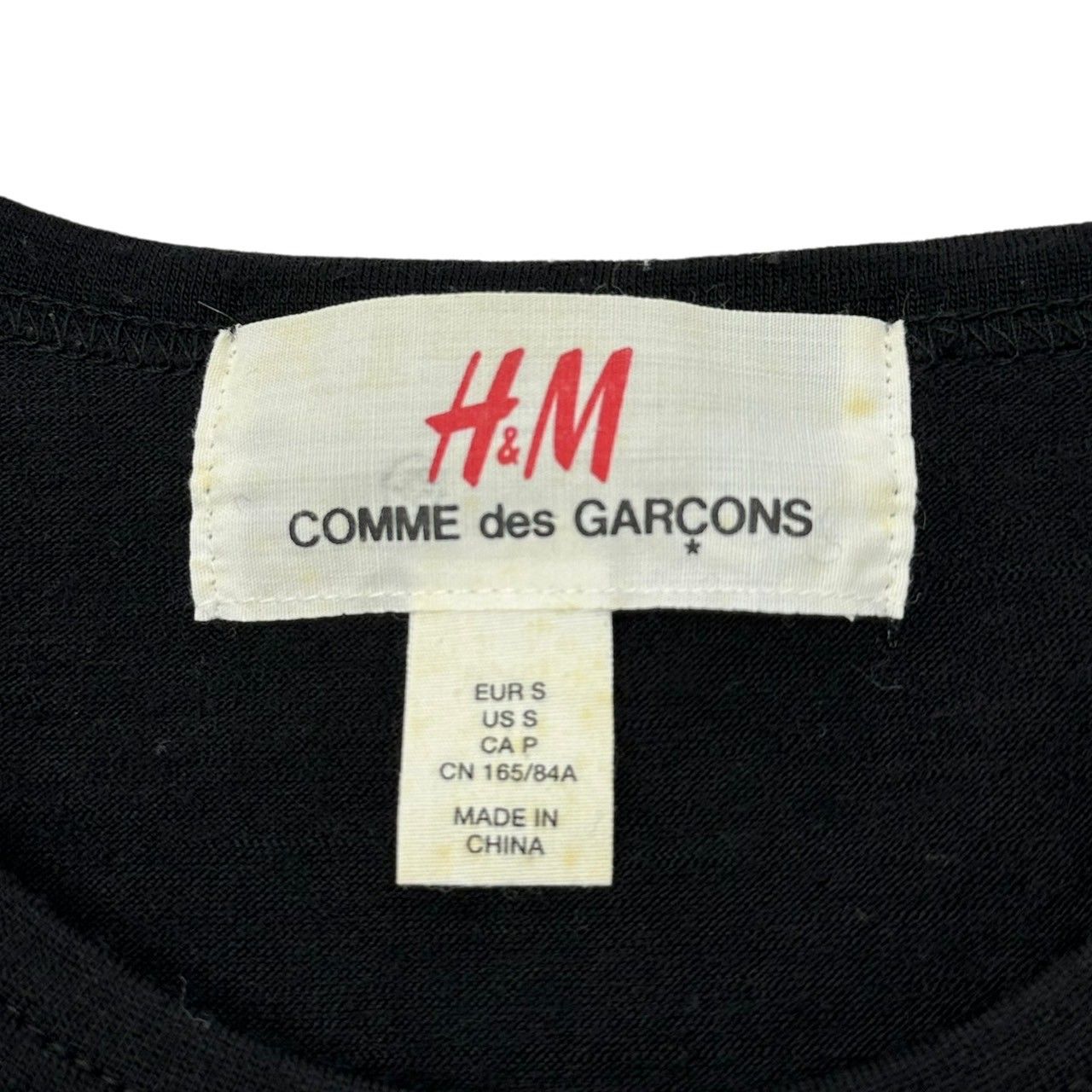 エイチアンドエム コムデギャルソン コラボ ウール 長袖 カットソー XS ネイビー H&M COMME des GARCONS レディース H\u0026M - エイチアンドエム コムデギャルソン コラボ ウール 長袖