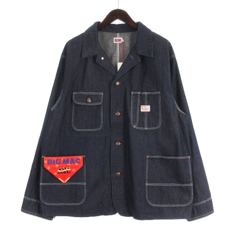 【新品タグ付き】BIG MAC デニム カバーオール Lサイズ BIG MAC (ビッグマック) DENIM COVERALL / デニムカバーオール