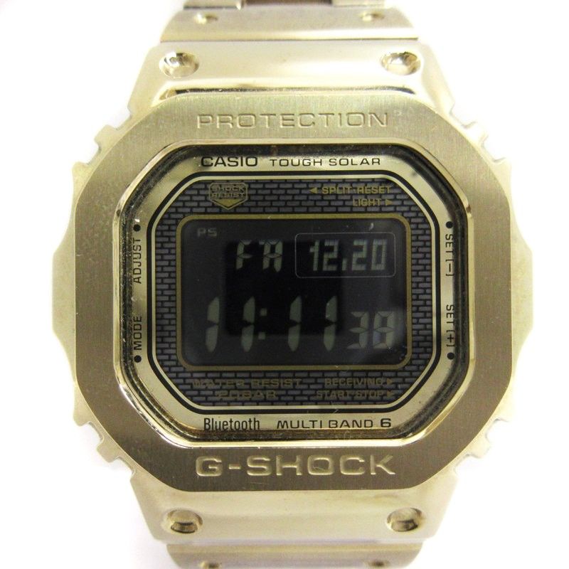 カシオジーショック CASIO G-SHOCK 腕時計 デジタル タフソーラー GMW-B5000GD-9JF フルメタル ゴールドカラー