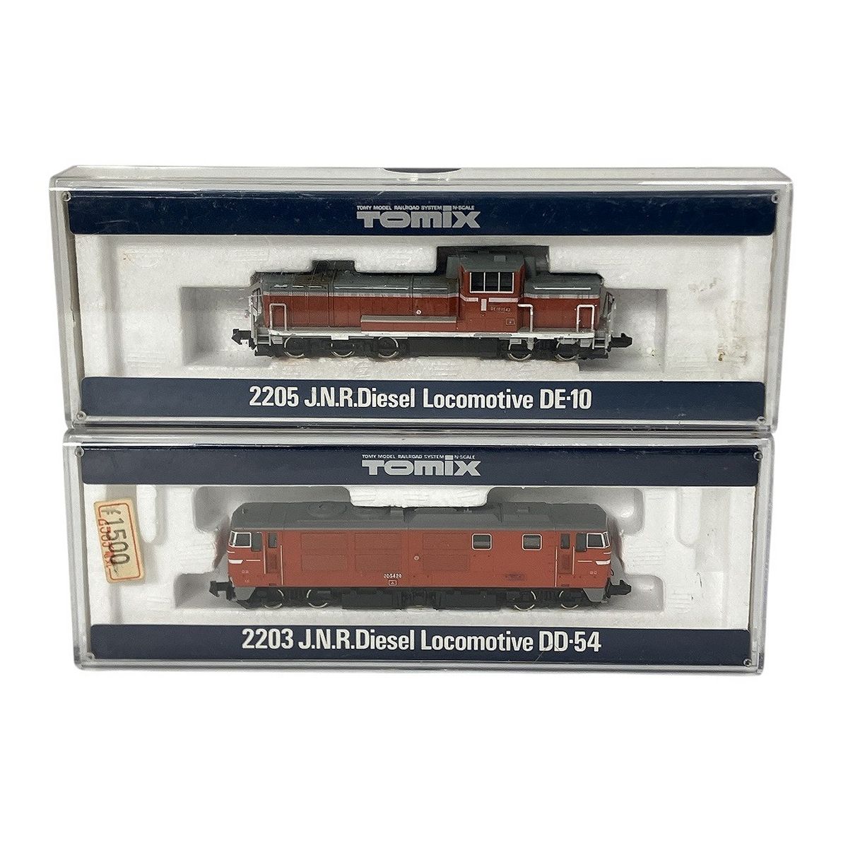 TOMIX 2203 DD54 2205 DE10 2両 おまとめ セット 鉄道模型 N