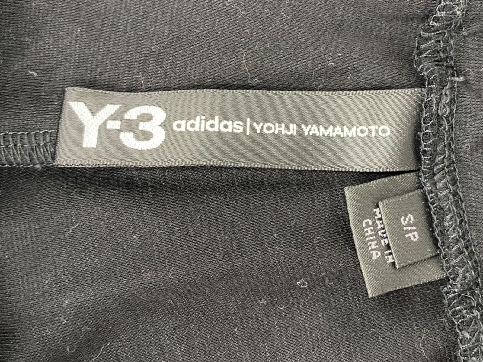 Y-3 (ワイスリー) W LIGHT TRACK LEGGING  パンツ adidas YOHJI YAMAMOTO BR3391 S ブラック ホワイ メンズ/009