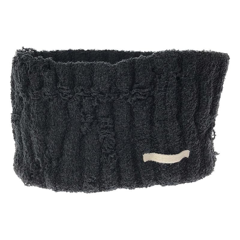 新品未使用　MAISON KINEMA Cotton pile ヘアバンド 美品】 Maison Kinema / メゾン キネマ | 2024SS | Pile damage hair