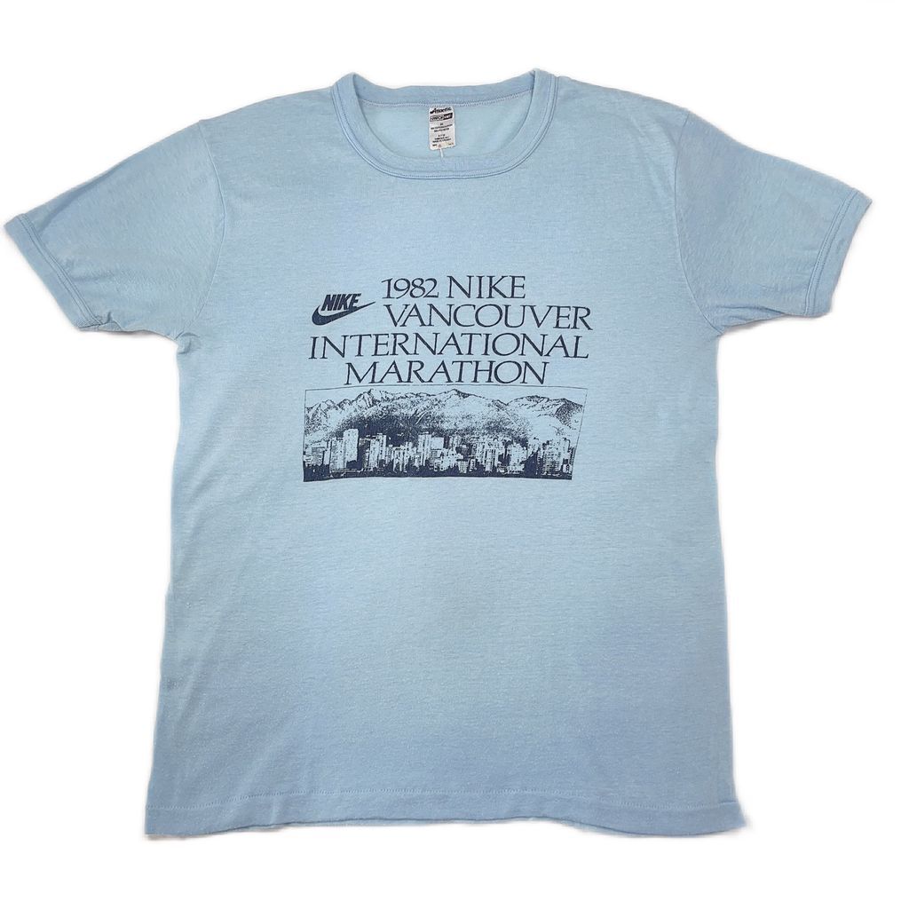Msize NIKE VANCOUVER INTERNATIONAL MARATHON 国際マラソン リンガーT 24061507