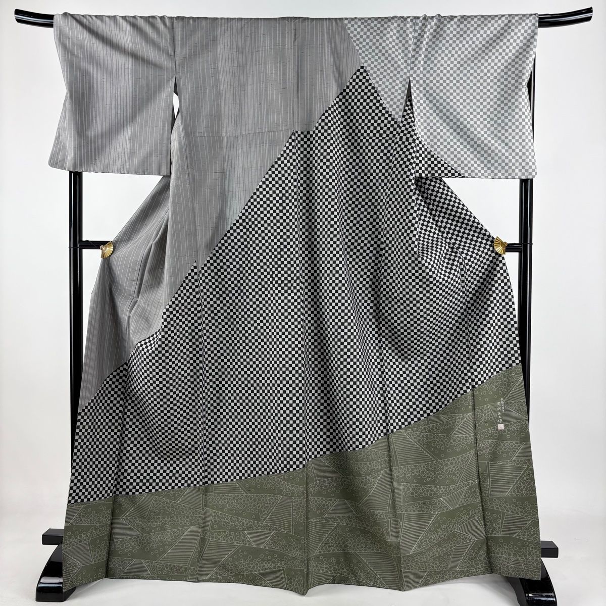 紬地 袋帯セット