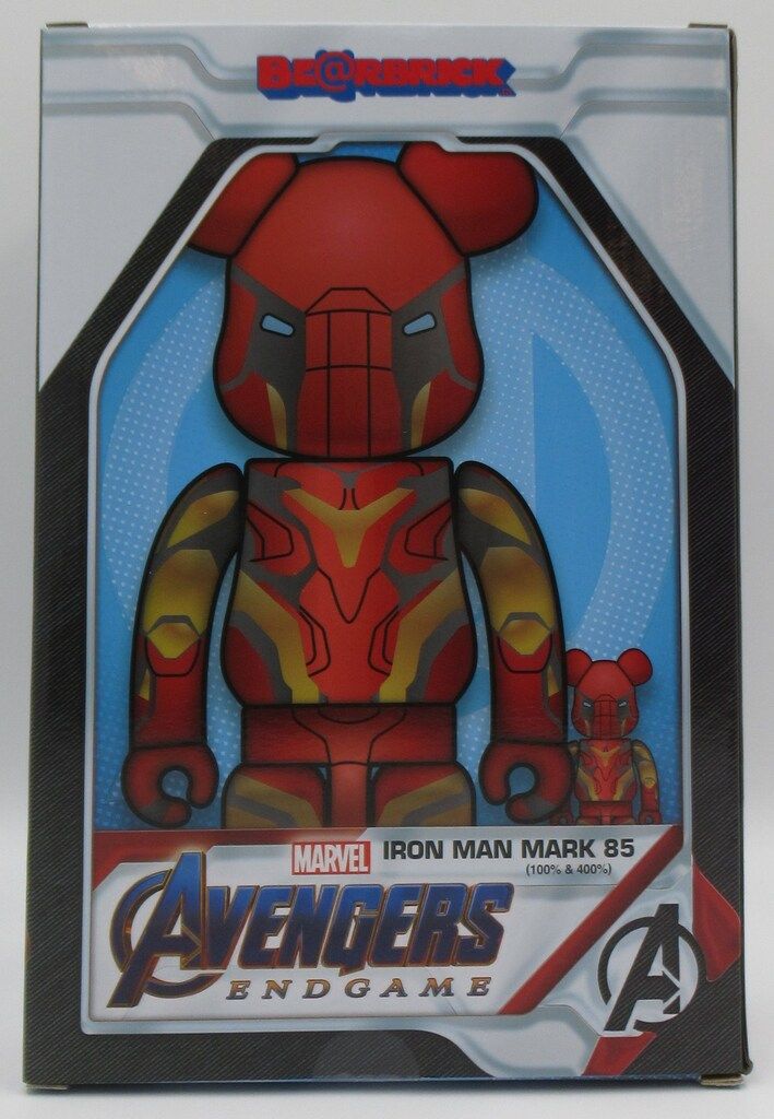 MEDICOMTOY BE@RBRICK IRON MAN MARK 85 100+400% - メルカリ