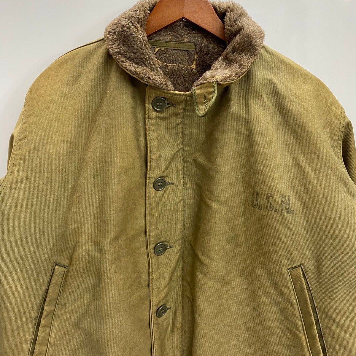 m*e様 USA ヴィンテージ 40's 50's ジャケット 40s USA製 ヴィンテージ mid western ディアスキン レザー