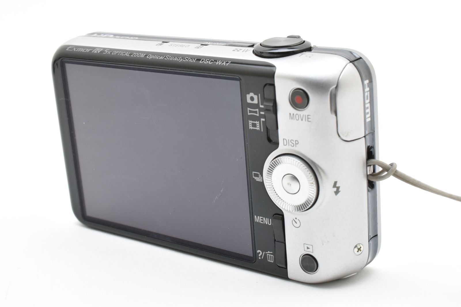 極上美品】SONY DSC-WX7 シルバー コンパクトデジタルカメラ デジカメ 