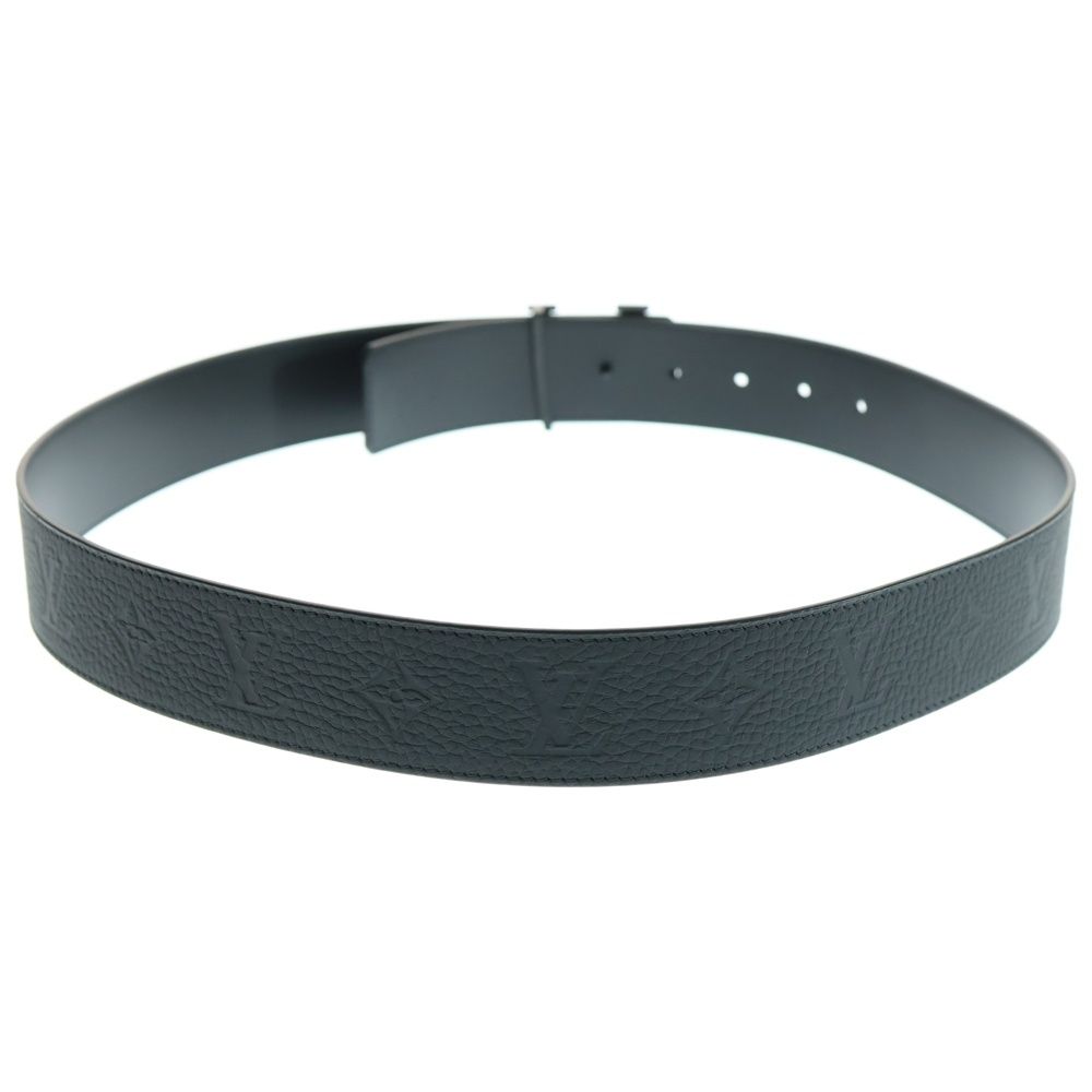 LOUIS VUITTON ルイヴィトン LVアエログラム M 0425 90 36 レザー ベルト ブラック