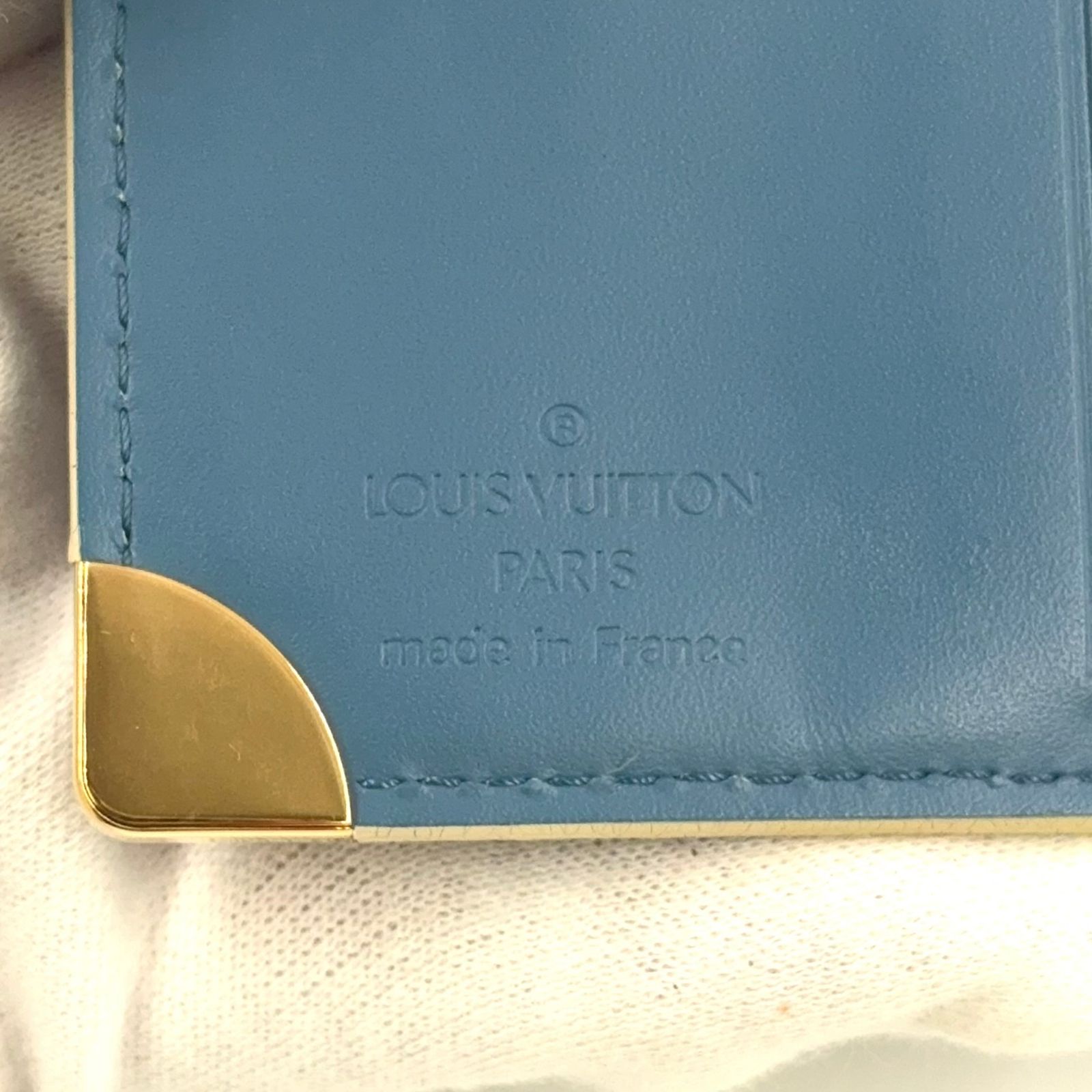 LOUIS VUITTON スハリ コンパクトジップ ファスナー付二つ折り
