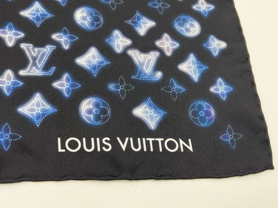 LOUIS VUITTON シルクバンダナ モノグラム 楽天市場】ルイヴィトン バンダナ サンセッ トモノグラム