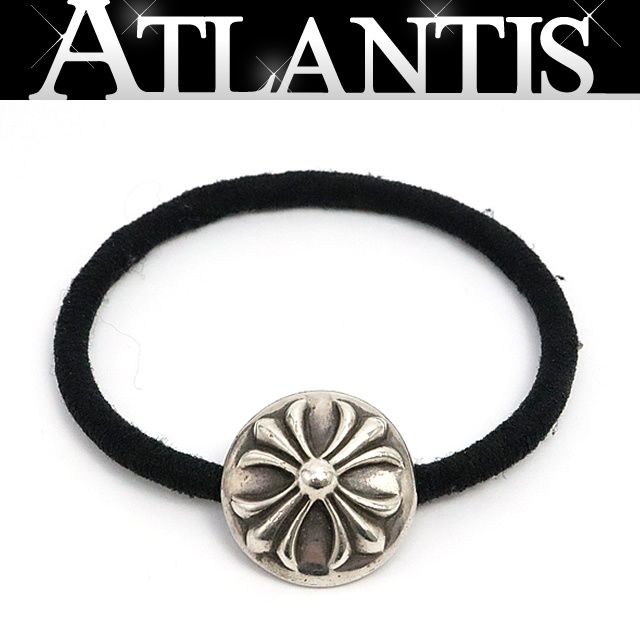 CHROME HEARTS 銀座店 クロムハーツ オールド クロスボールボタン コンチョ メンズ ヘアアクセ シルバー SV925 100466