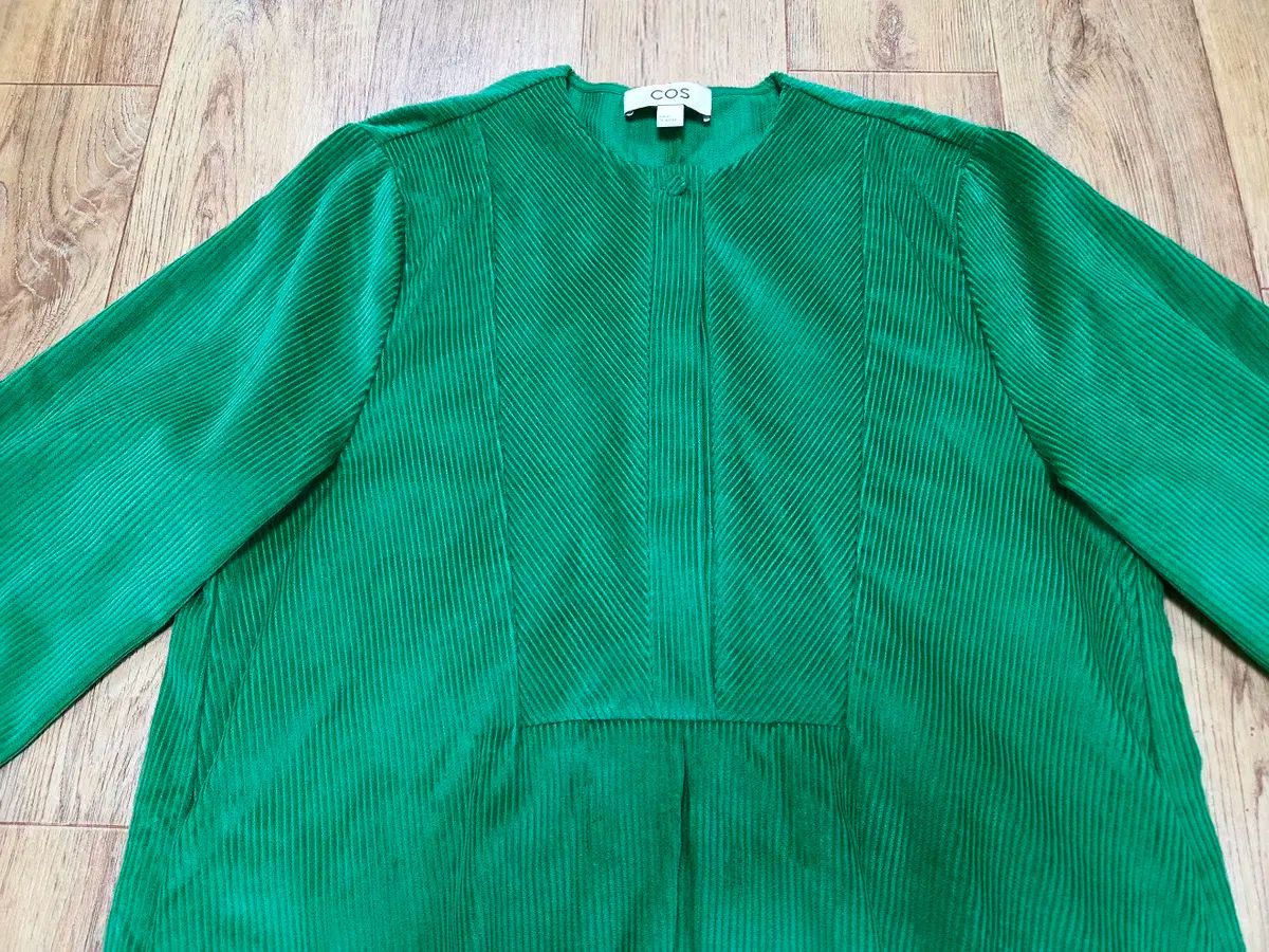 コーデュロイ シャツワンピース