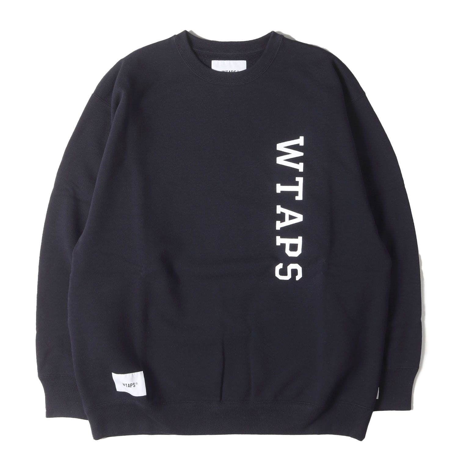 wtaps L トレーナー スウェット ネイビー 【公式通販】
