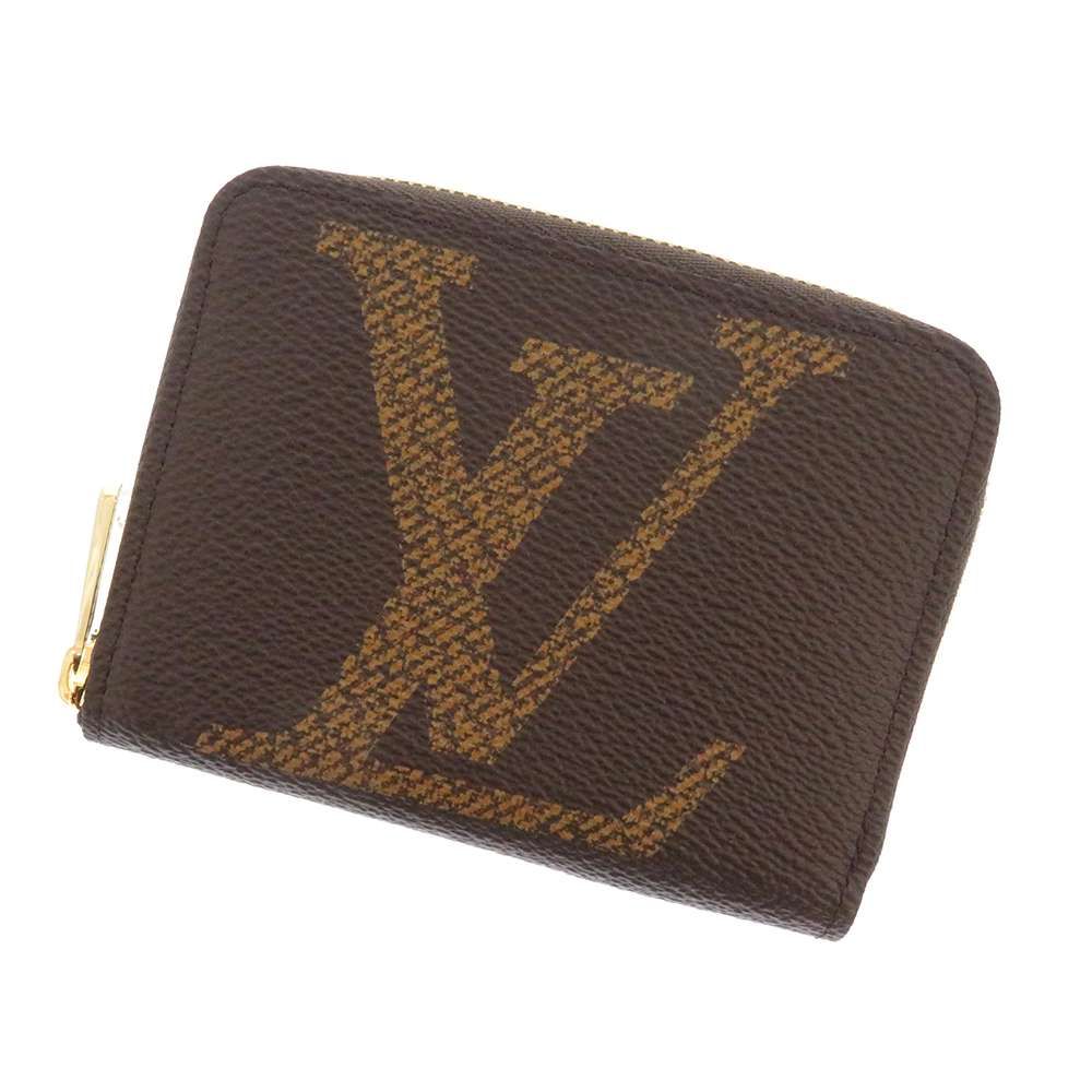 ルイヴィトン コインケース 小銭入れ モノグラム ジッピーコインパース M69354 LOUIS VUITTON ブラウン
