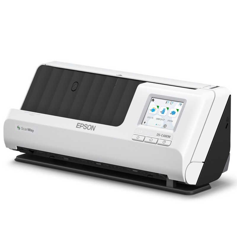【新品 未使用 未開梱】エプソン　EPSON　スキャナー パーソナルドキュメント(PCレス機能) [A4サイズ /Wi-Fi／USB]　DS-C480W