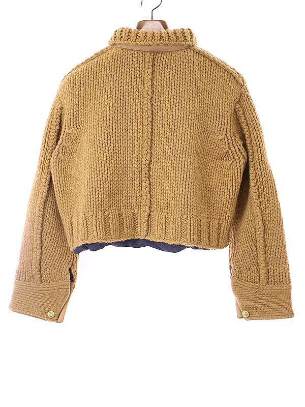 sacai×Carhartt WIP サカイ×カーハート 23AW Knit Jacket