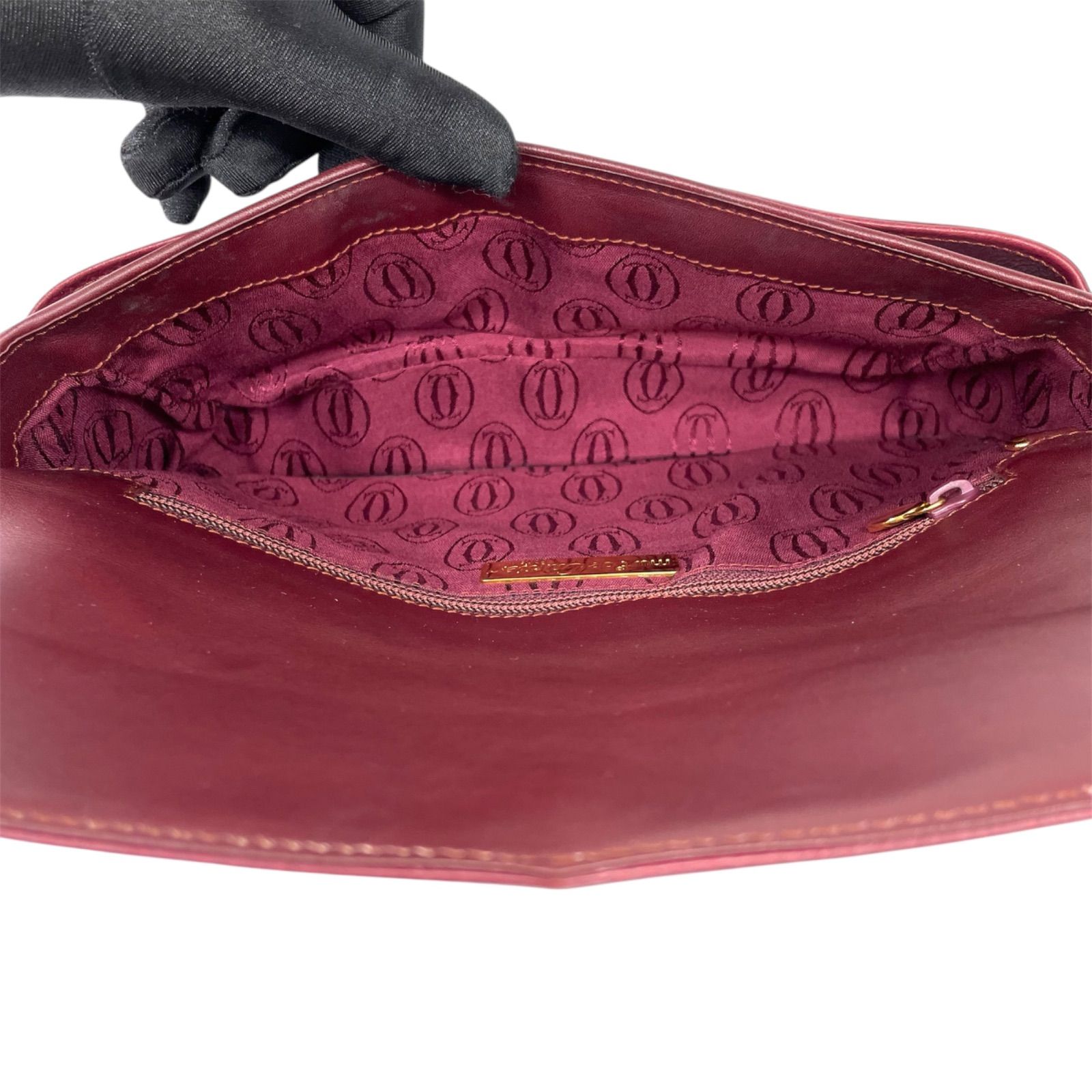 Cartier カルティエ クラッチバッグ セカンドバッグ マストライン
