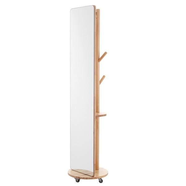 ハンガーラック 全身ミラー