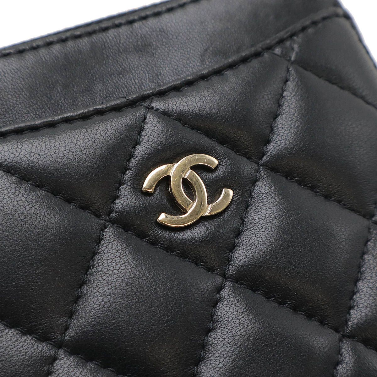 CHANEL シャネル マトラッセ ココマーク コインケース 小銭入れ