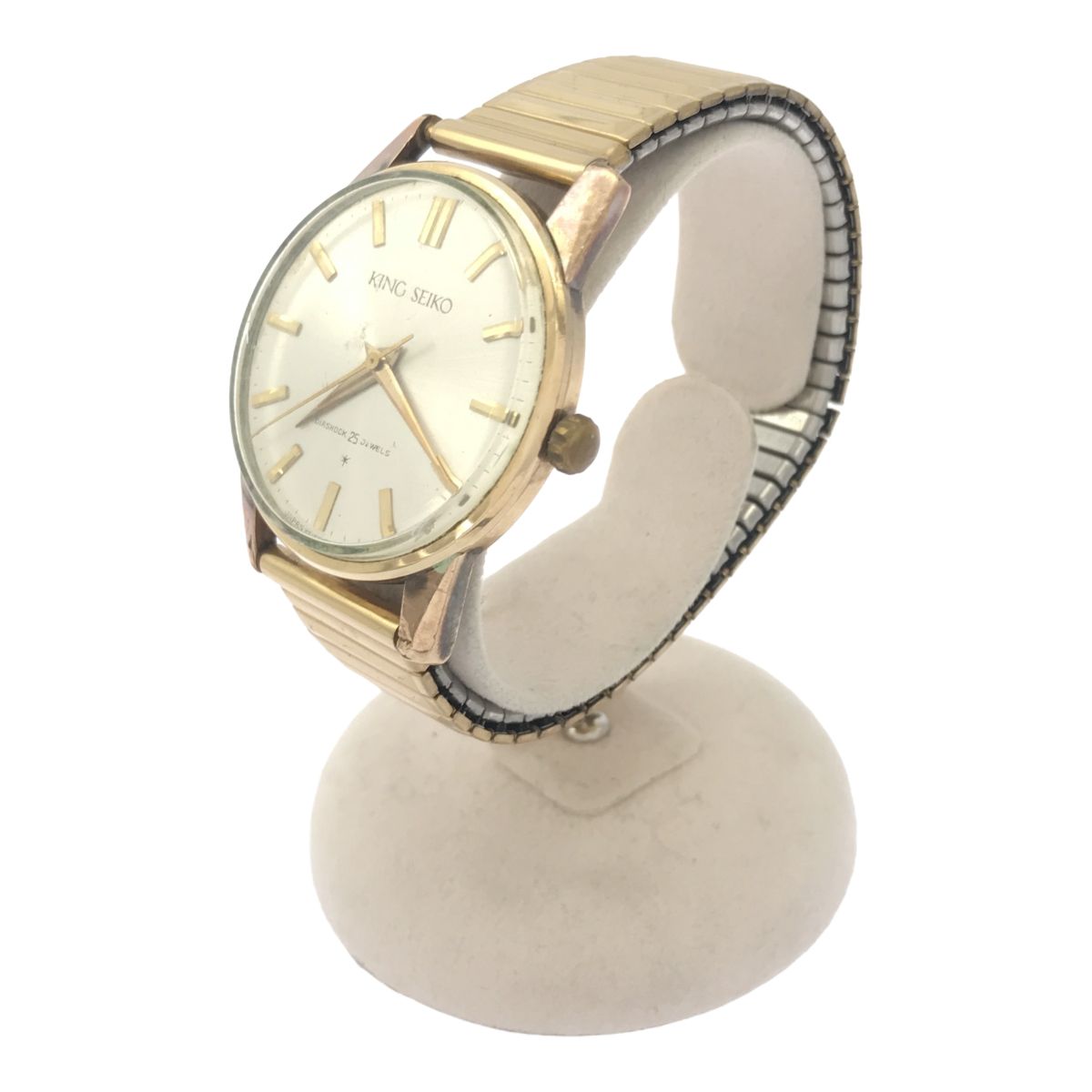 稼働 腕時計 KING SEIKO キングセイコー ファーストモデル 手巻き 25石 
