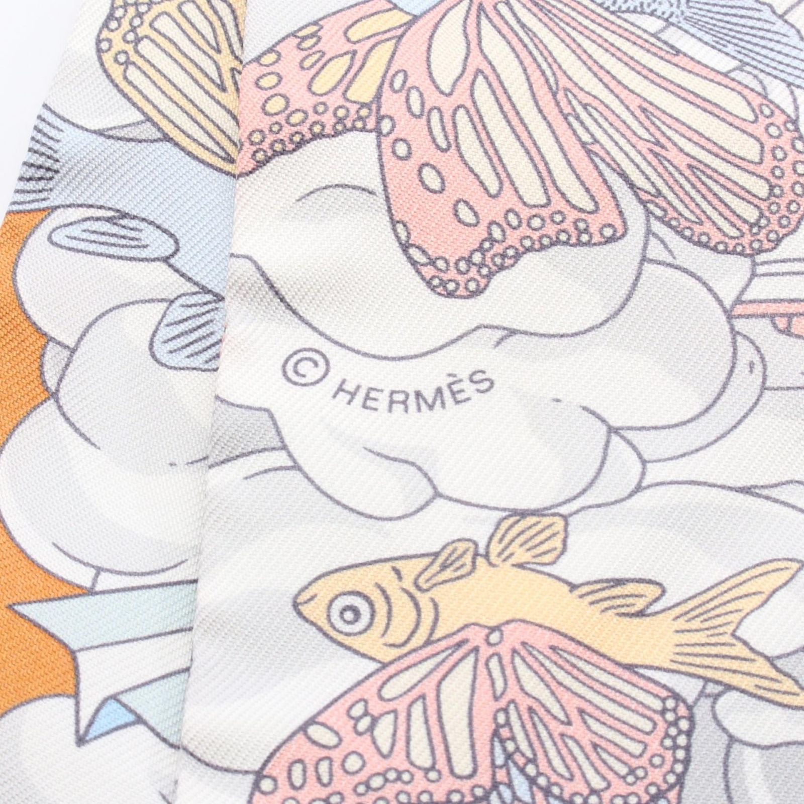 HERMES エルメス ツイリー SUR MON NUAGE スカーフ