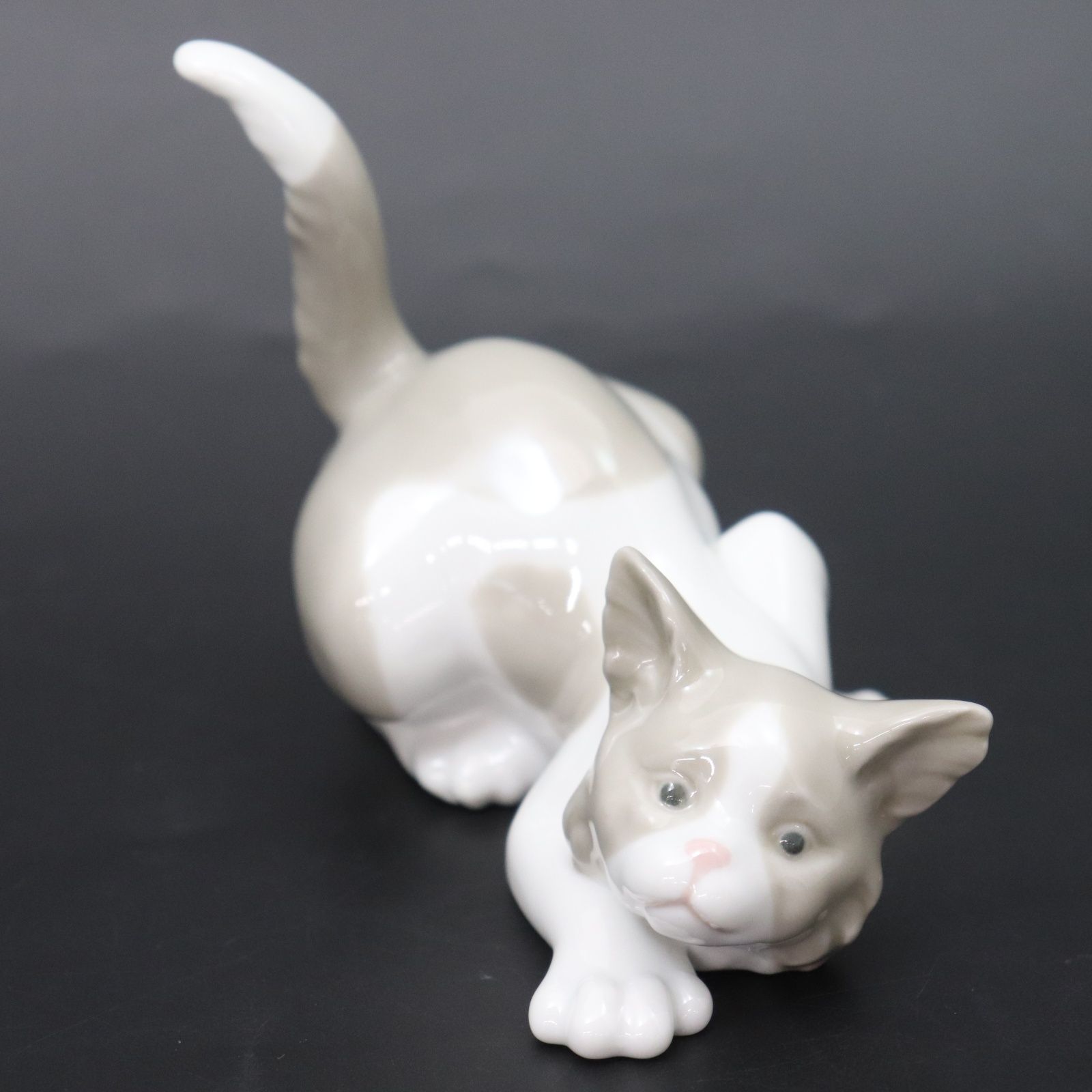 ITX3ZL51VGZU LLADRO リヤドロ 尻尾を立てる猫 -2 ねこ ネコ 陶器