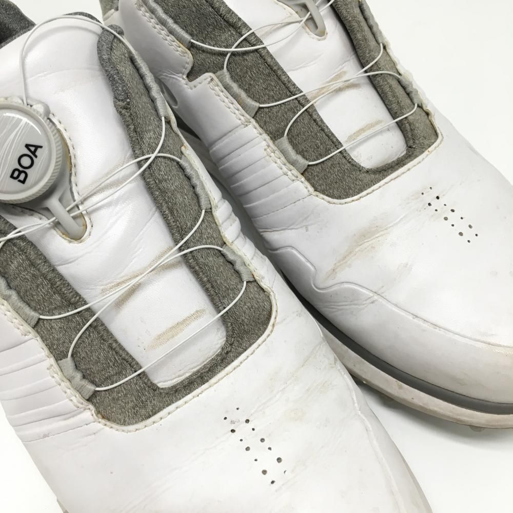 UNDER ARMOUR アンダーアーマー 3022257-100 SHOWDOWN SL BOA ゴルフシューズ  ホワイト系 25.5 [240101504276] ゴルフウェア メンズ ストスト ☆SALE20％OFF☆アンダーアーマー ゴルフシューズ 白×グレー 3022257