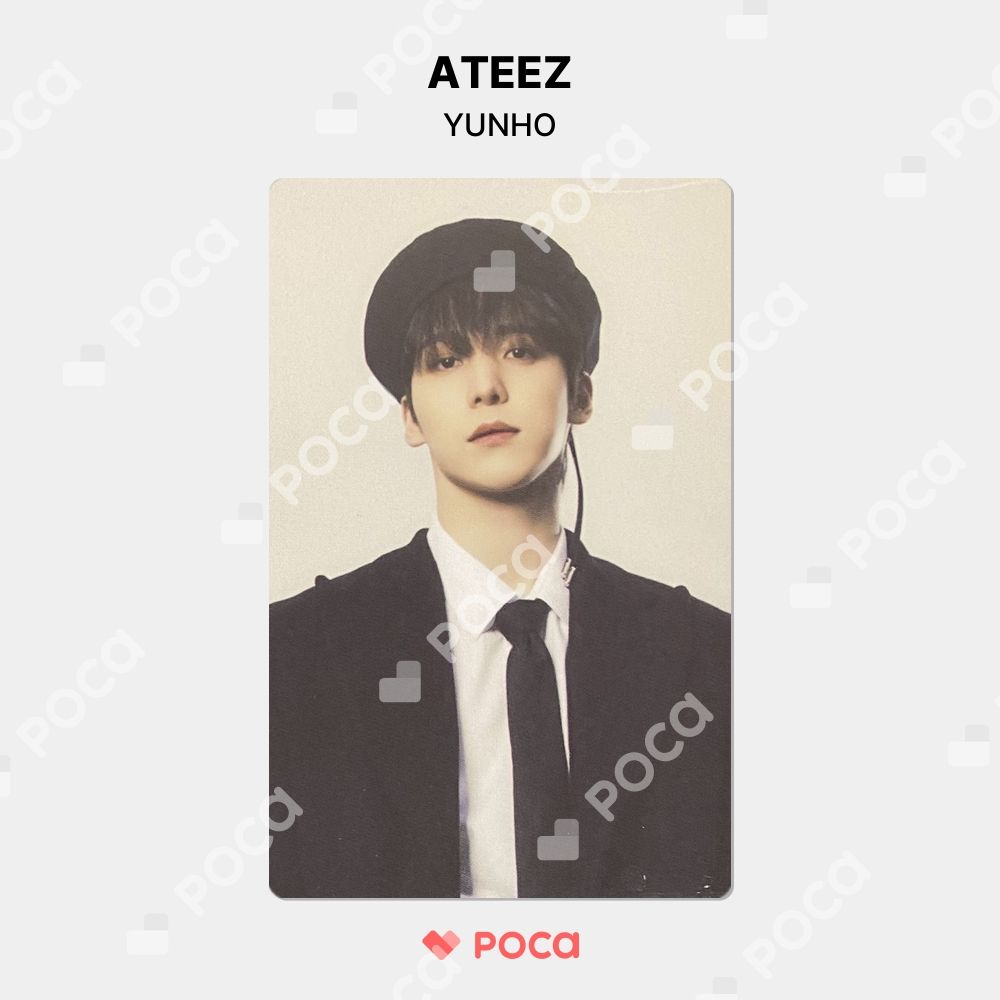 ATEEZ ユノ トレカ GOLDEN HOUR : Part.1 POCAALBUM VER