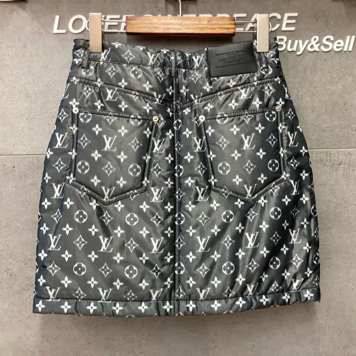 ルイヴィトン モノグラム ダウンスカート 1a60td-H101302