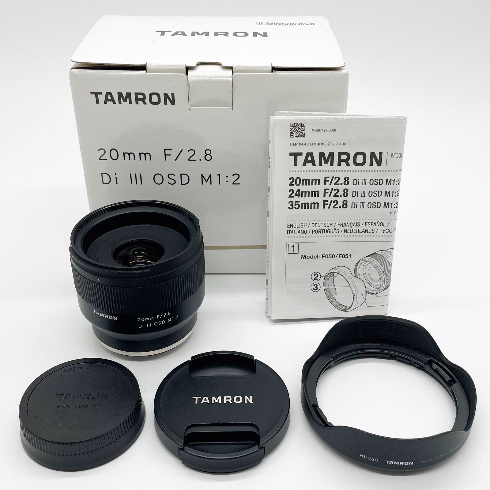 ☆ TAMRON タムロン 20mm F2.8 Di III OSD M1:2 ソニーEマウント用 