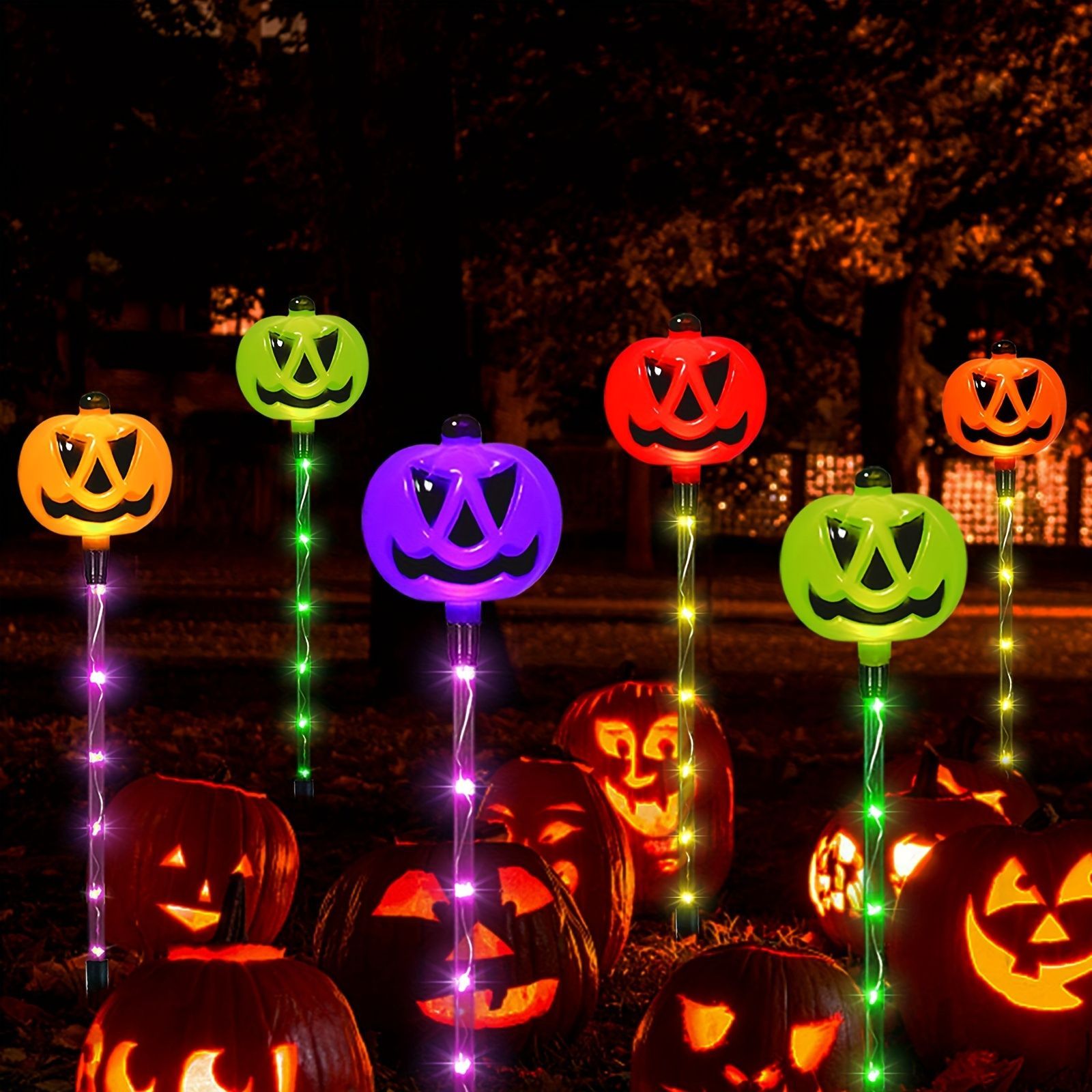 ソーラーライト ハロウィンガーデンライト ハロウィン 飾り