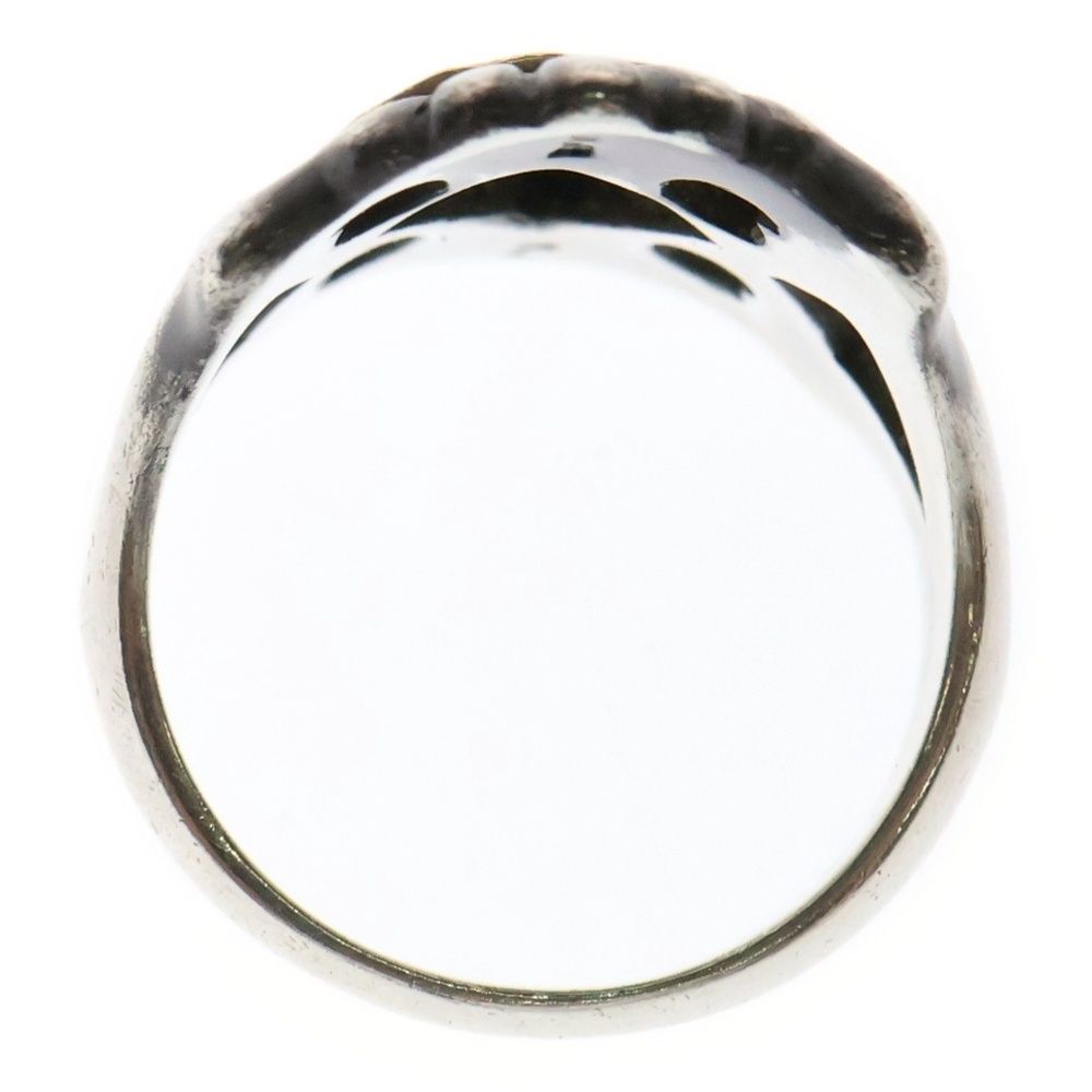 goro's (ゴローズ) 大メタル付きキャストリング シルバー/ゴールド