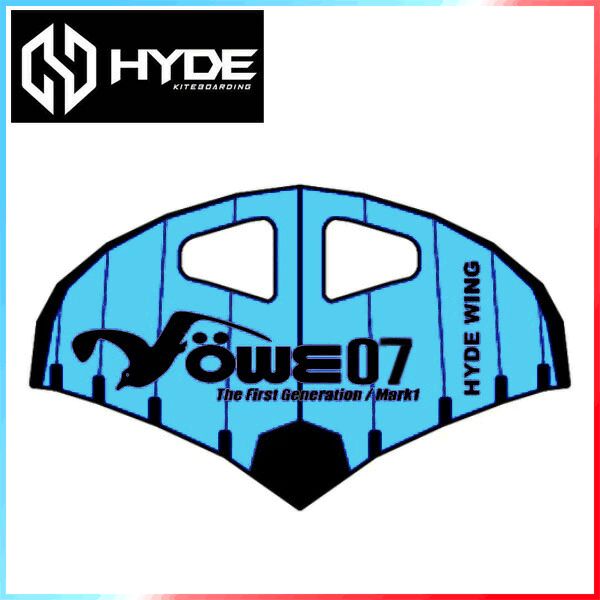 HYDE WING MOWE MK-3 7平米 ライトブルー ハイドウイング ハイドカイト メーヴェ サーフウイング ウイングサーフィン ウイングフォイル