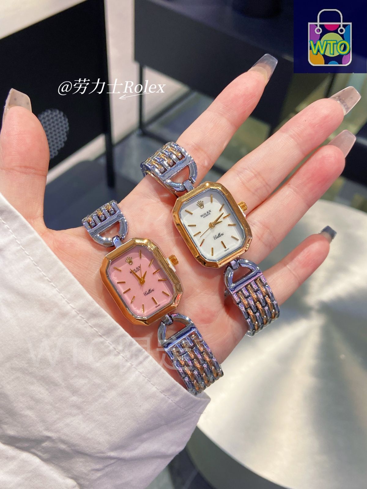 今日特価】Rolex ロレックス 新発売スモールスクエア 25mm 精巧