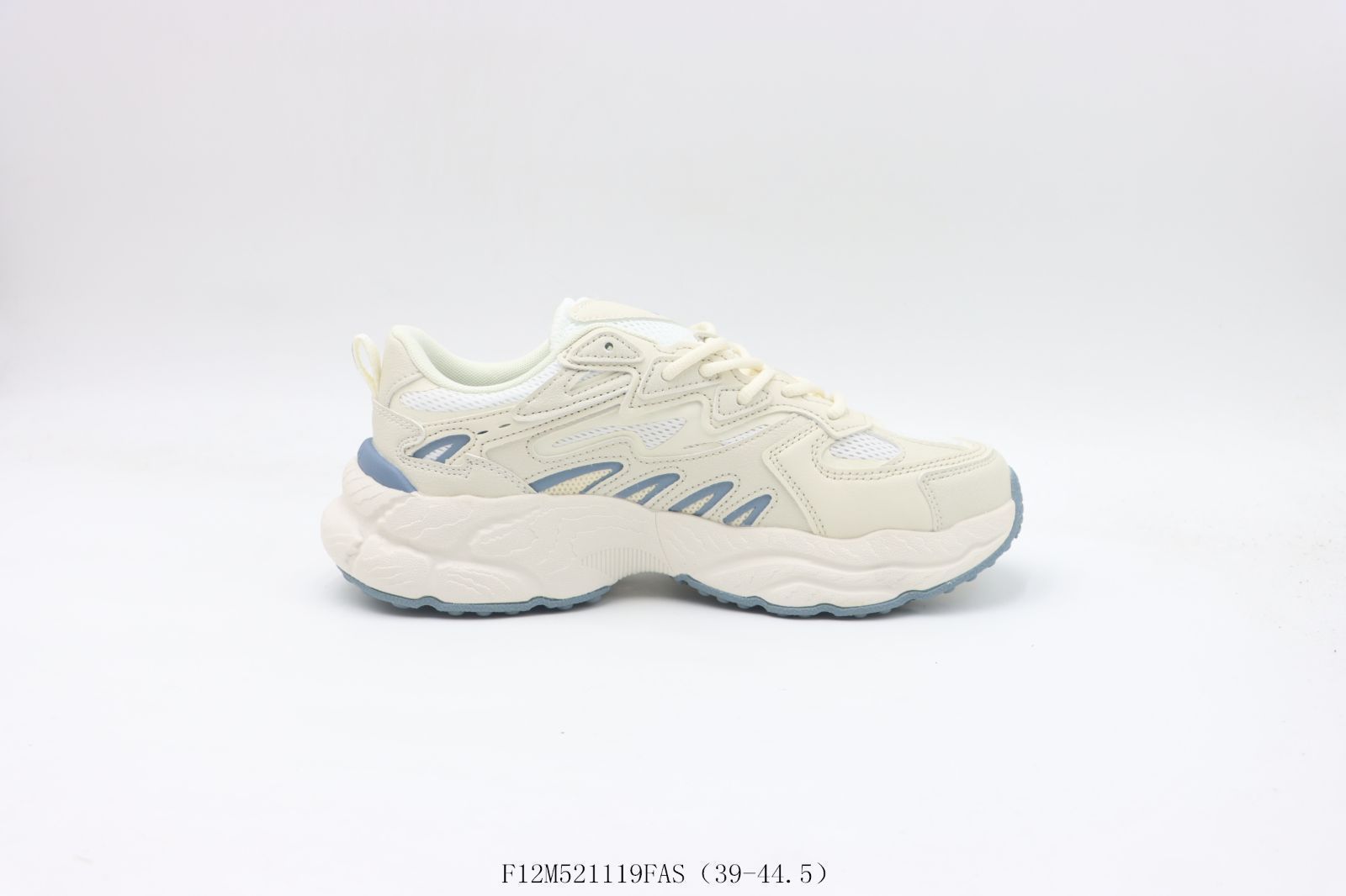 今日 Fila | フィラ フィラのお父さんシューズ ホワイトブルー F12M521119FAS-MM輸入