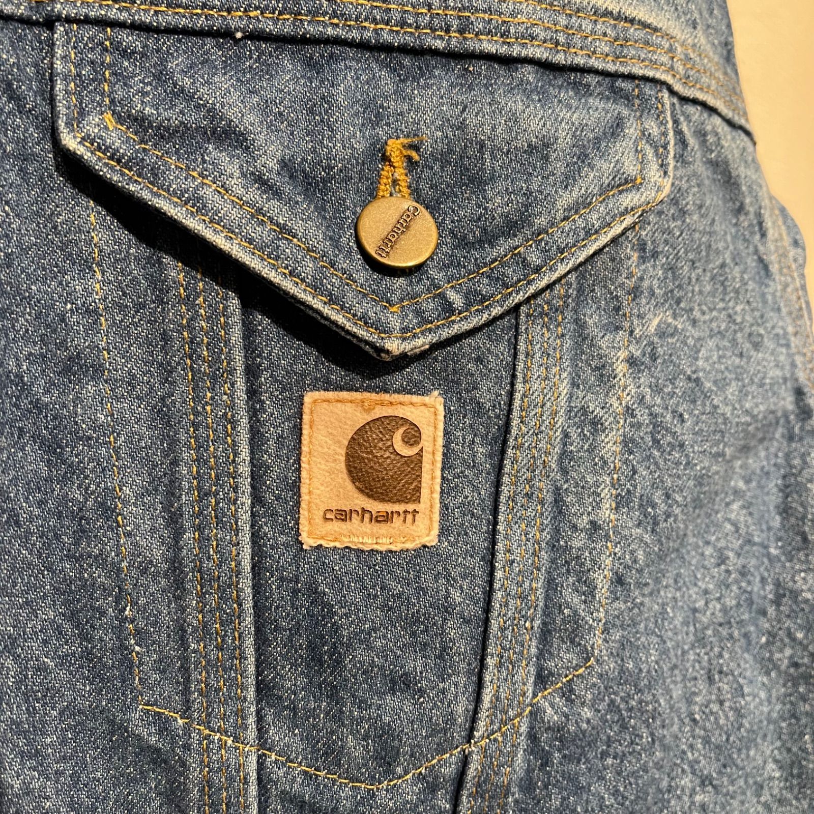 80's〜 USA製 Carhartt カーハート デニムジャケット - メルカリ