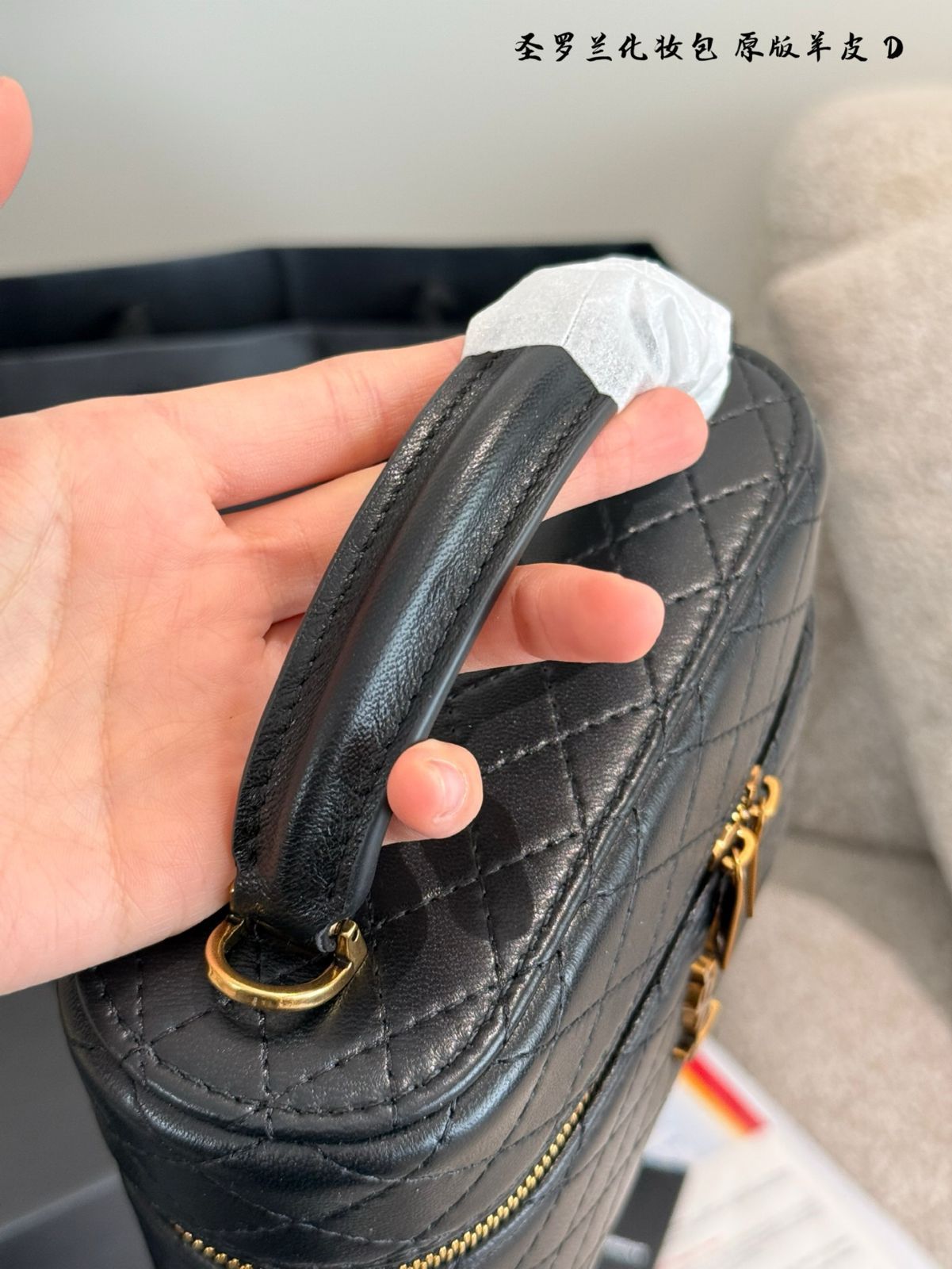 今日特価】SAINT LAURENT Gaby Vanity 化粧バッグ-WTO輸入2