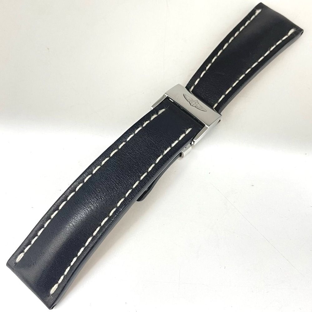 ブライトリング 純正 Dバックル 20mmレザーストラップ 24mm 442X