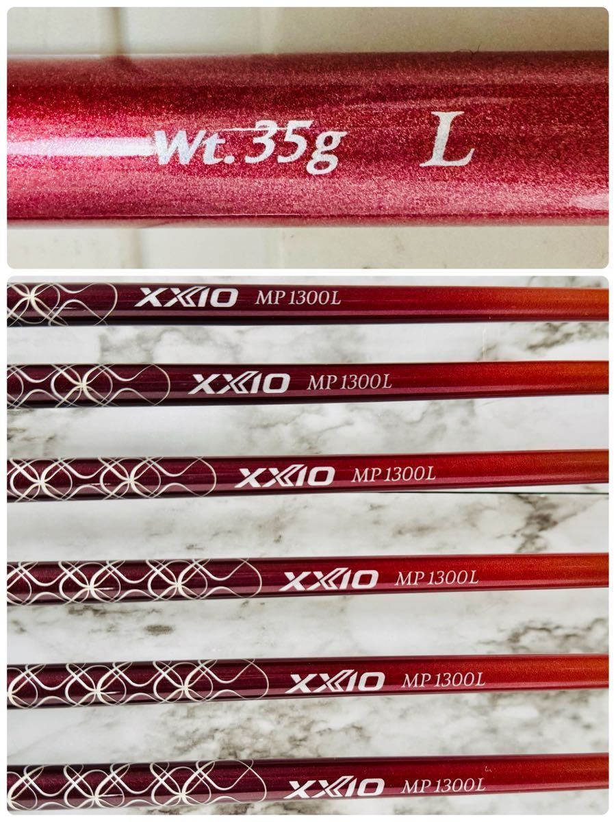 【新品未使用】13代目ゼクシオ XXIO13 レディースアイアンセット 6本 L 新品】13代目ゼクシオ XXIO13 ボルドー レディースアイアンセット 6本