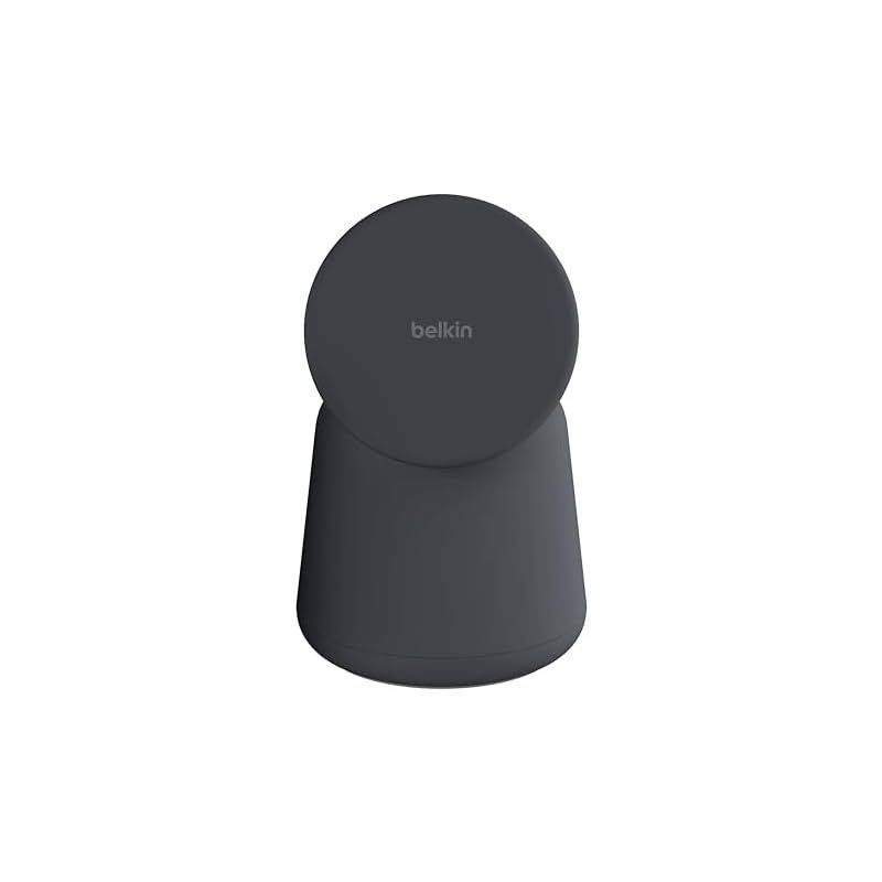 Belkin Apple公認 2 in 1 MagSafe充電器 Apple取扱製品 最大15W高速充電 ワイヤレス充電器 MagSafe公式認証 iPhone 16 15 14 13 12 Apple Watch 9 8 7 Ultra 高速充電対 1