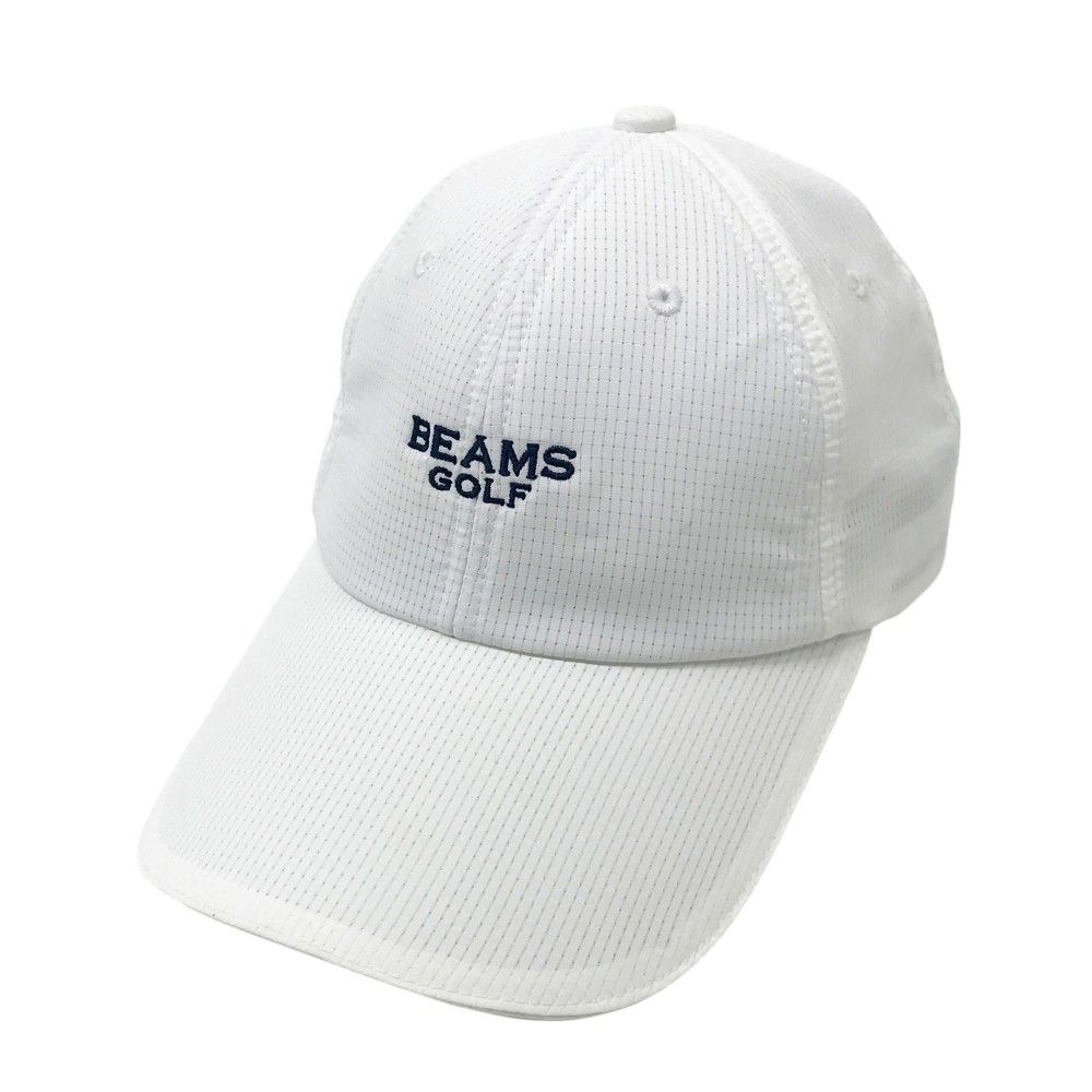 BEAMS GOLF ビームスゴルフ  メッシュキャップ  ホワイト系 57-59cm [240101383262] ゴルフウェア ストスト