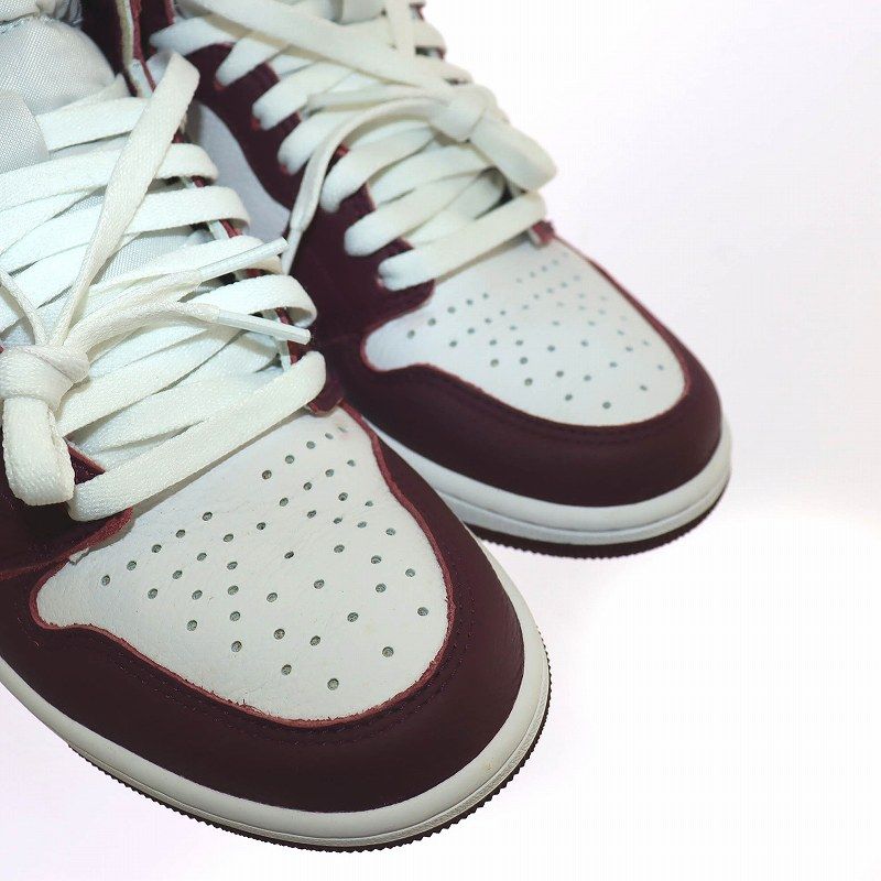 ナイキ NIKE AIR JORDAN 1 RETRO HIGH OG BORDEAUX エアジョーダン1 ハイ OG ボルドー スニーカー  US8.5 26.5cm 555088-611 /☆K - メルカリ