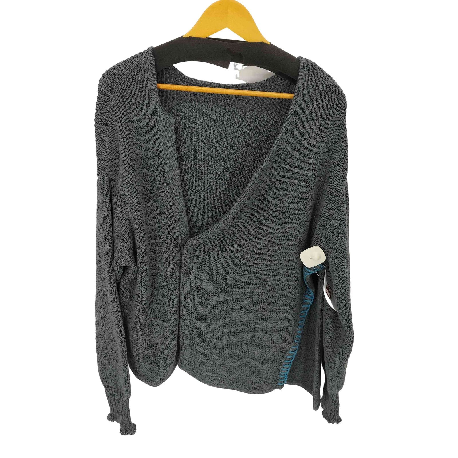 soduk stitch knit cardigan / gray