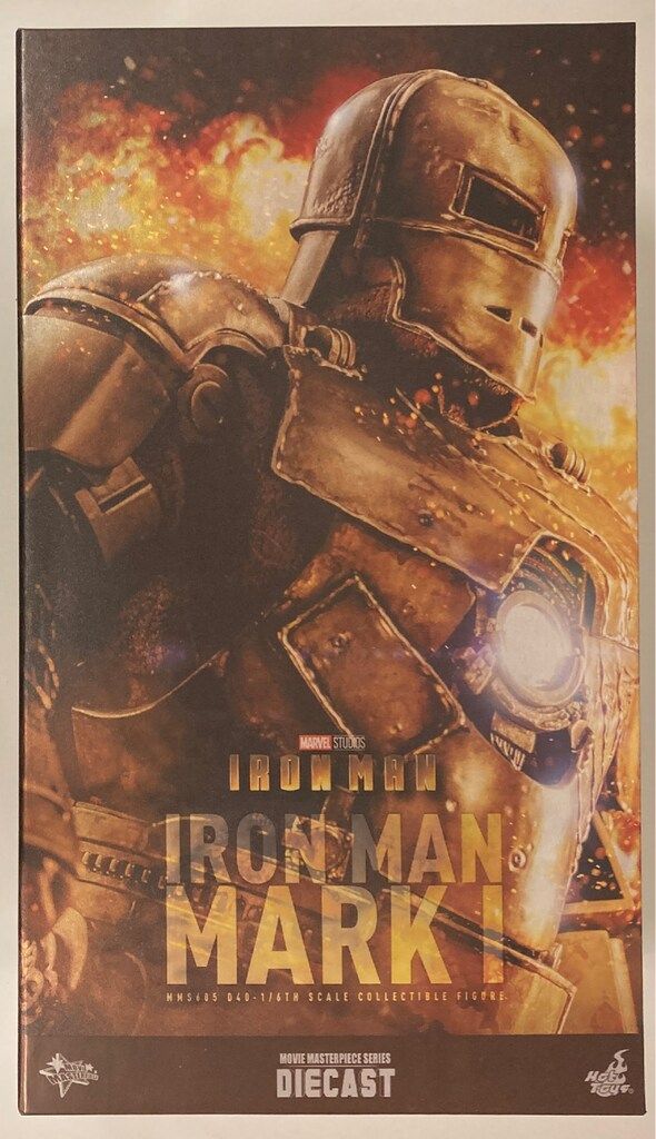HOTTOYS MOVIE MASTERPIECE DIECAST IRON MAN MARK 1 / DIECAST MMS605