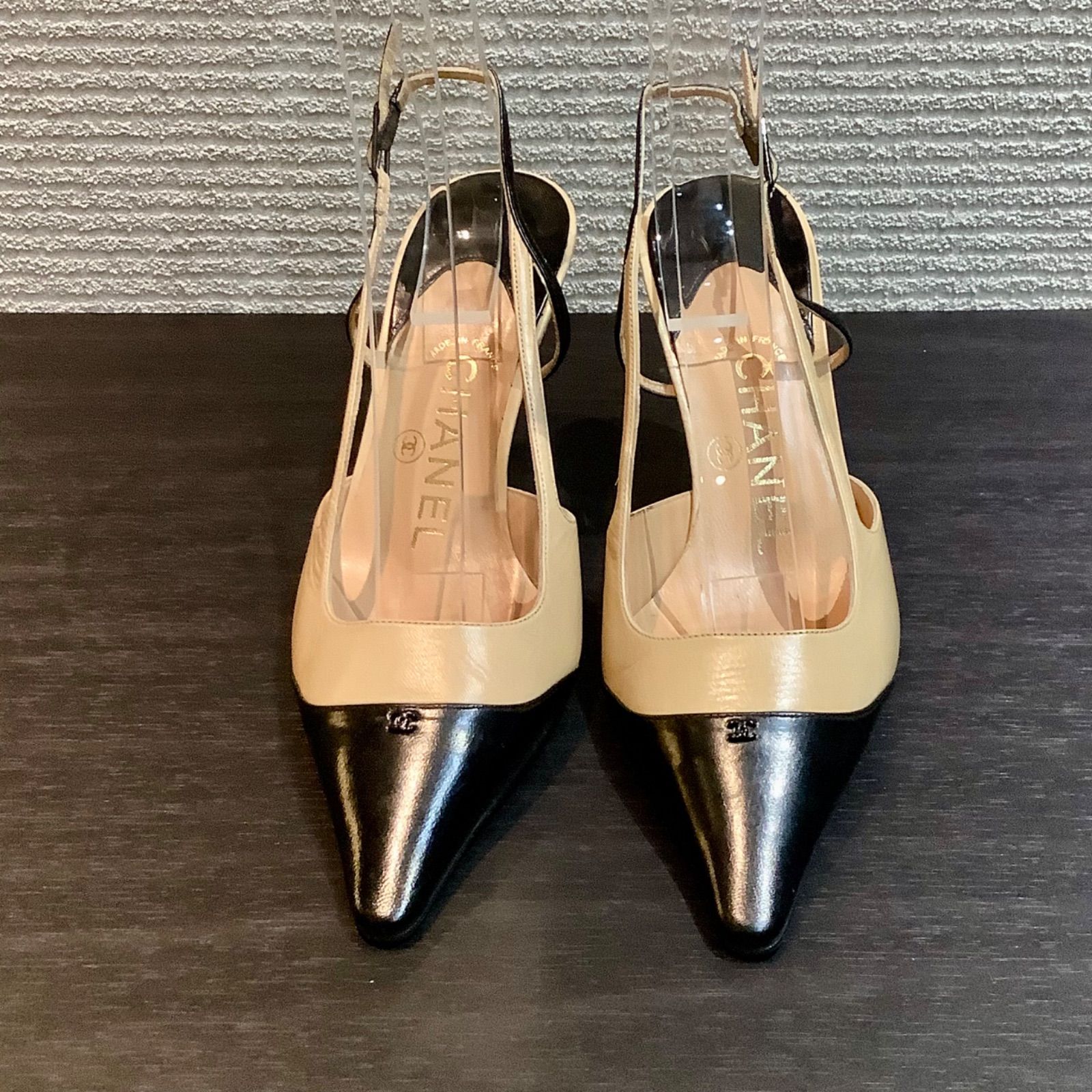 CHANEL シャネル ココマーク バイカラー バックストラップ