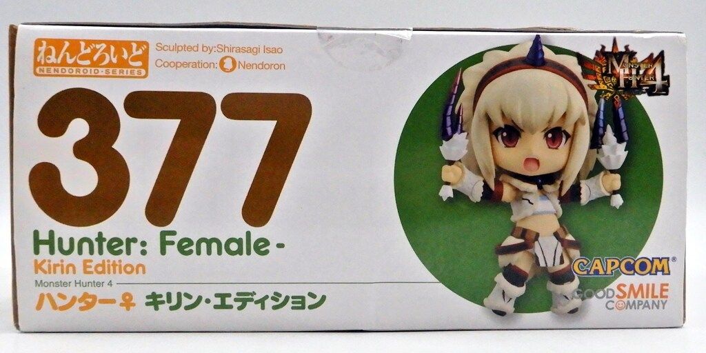 【新品未開封】ねんどろいど ハンター♀キリン・エディション　377 ねんどろいど ハンター♀ キリン・エディション